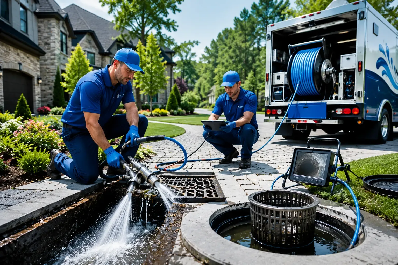 Local outdoor drain cleaning professionals in Geneva, OH