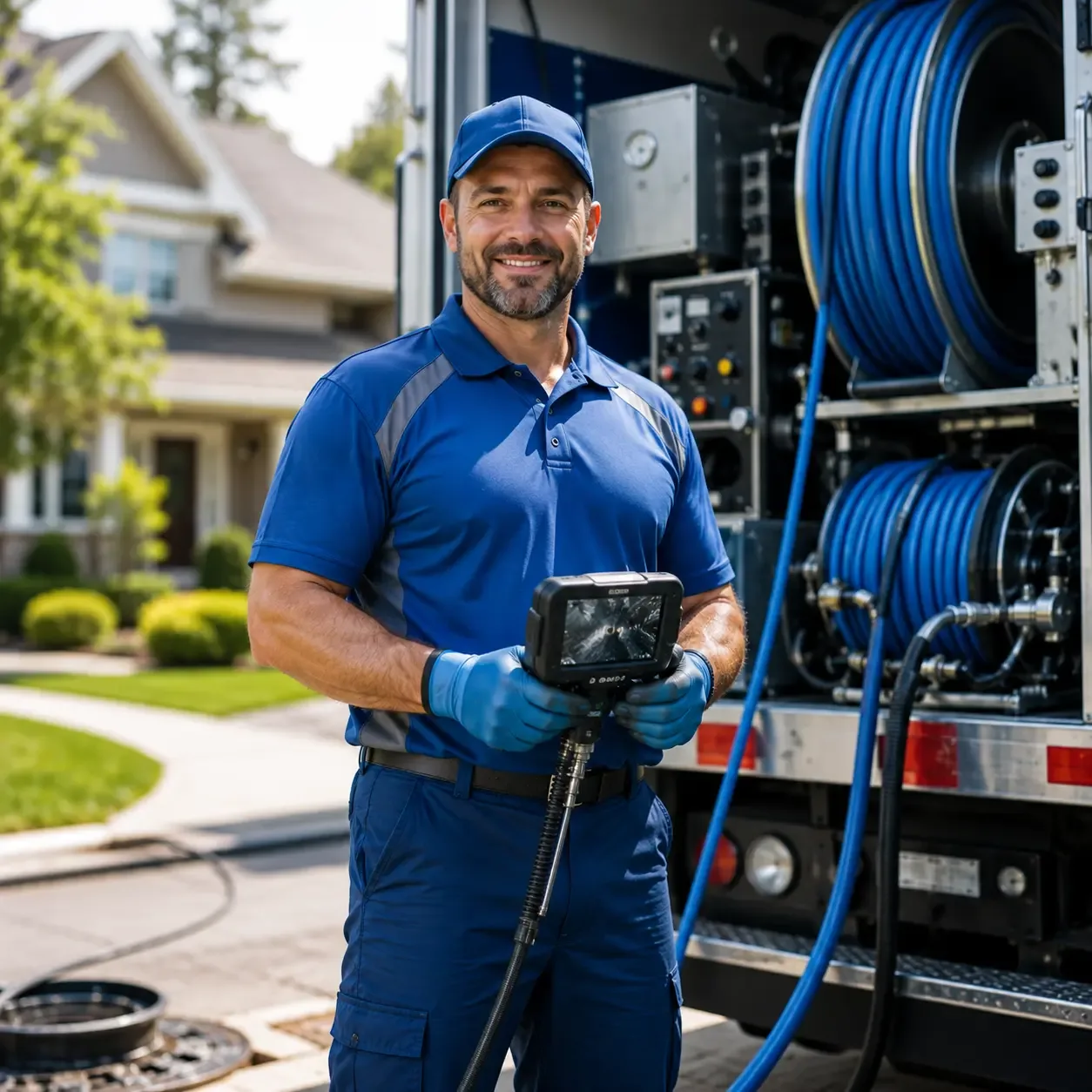 Local outdoor drain cleaning specialists in Geneva, OH